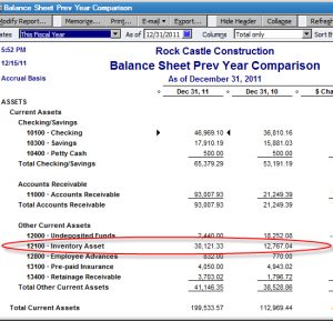 quickbooks 2013 for mac balance sheet reports not working